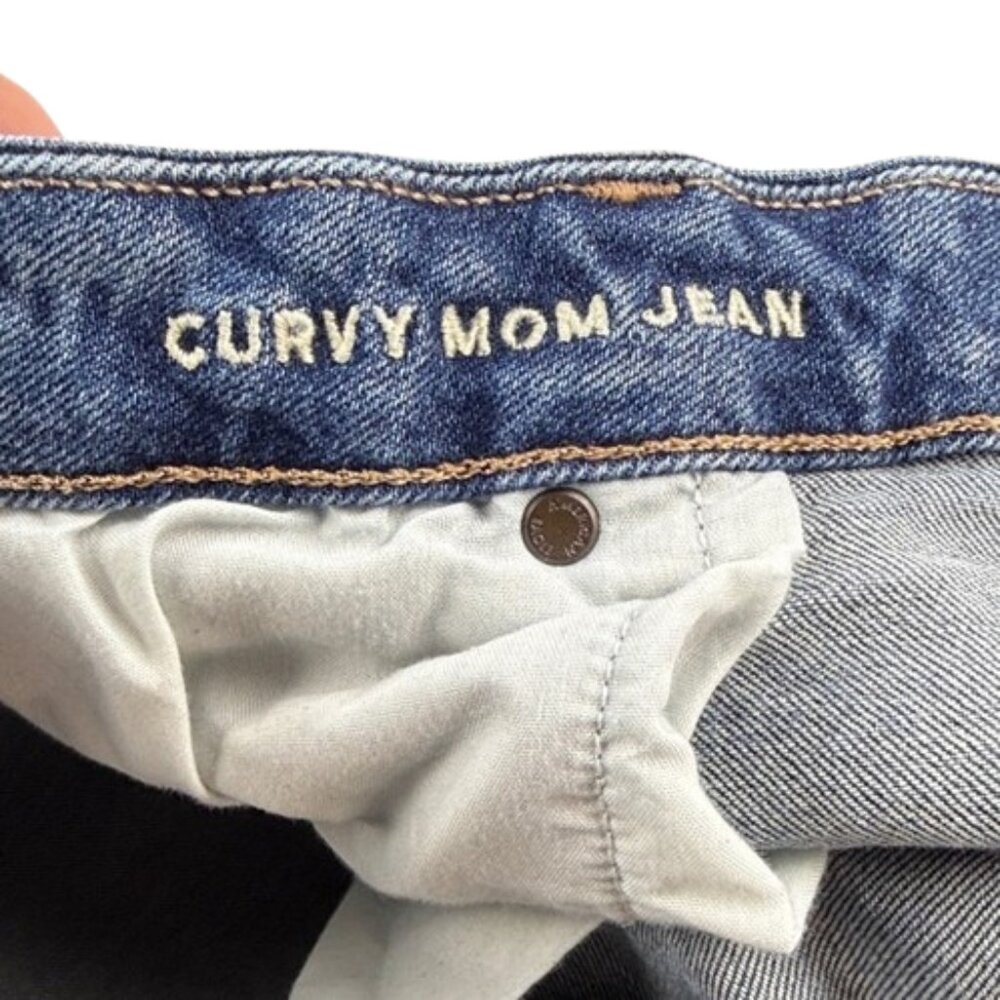 American Eagle Women’s Curvy Mom Jeans – Size 16 - Picture 9 of 9